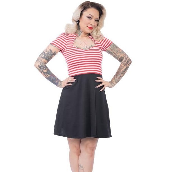 Sourpuss Dresses & Skirts - STEADY CLOTHING ROCKABILLY DRESS from SOURPUSS